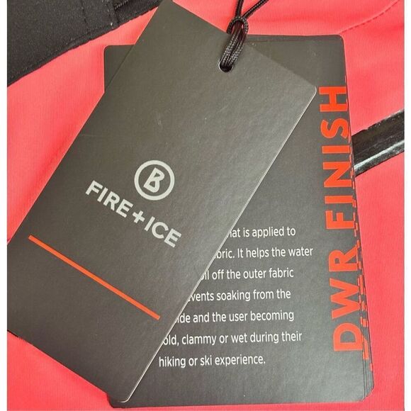 Fire + Ice Nessa-T Womens Ski Pant in Coral Pink NWT Size 14/XXL - Picture 8 of 9